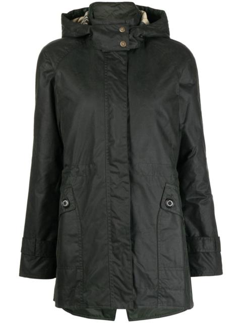 Barbour cotton hooded jacket