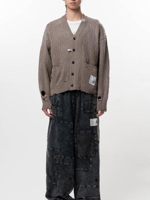 Maison MIHARAYASUHIRO Sun Faded Like Knit Cardigan