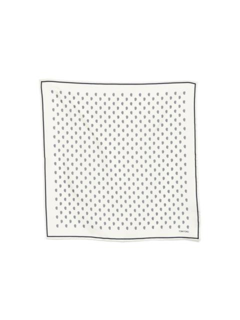 TOM FORD paisley-print pocket square