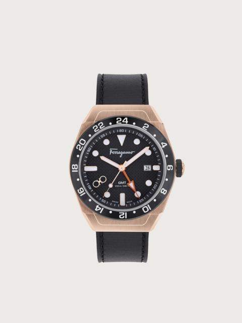 FERRAGAMO FERRAGAMO SLX GMT WATCH