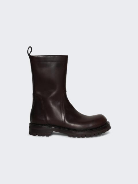 Rick Owens Army Creeper Boot Brown