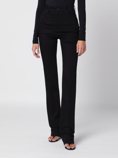 BALENCIAGA Black high-waisted cotton jeans