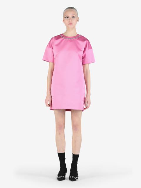 N°21 CRYSTAL-EMBELLISHED MINI DRESS