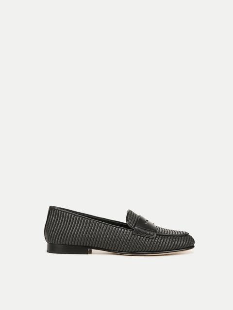 VERONICA BEARD PENNY RAFFIA LOAFER