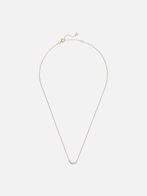 MATEO 14kt gold (585/1000) necklace with diamonds