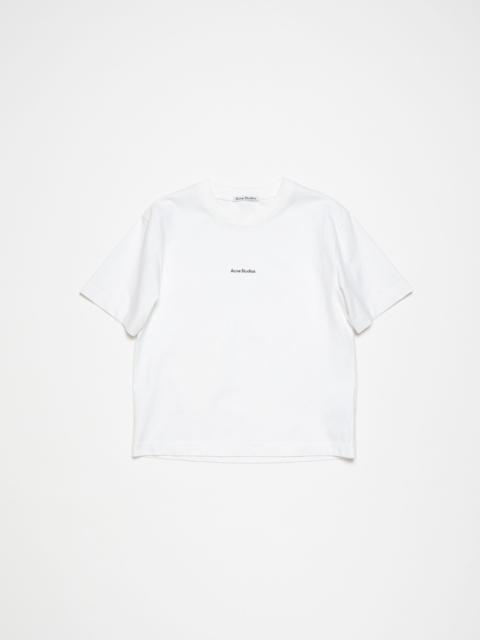 Acne Studios Logo t-shirt - Optic White