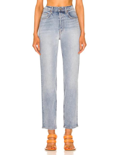 GRLFRND Cassidy Mid Rise Straight