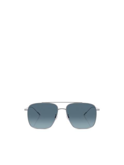 Oliver Peoples Dresner navigator-frame sunglasses