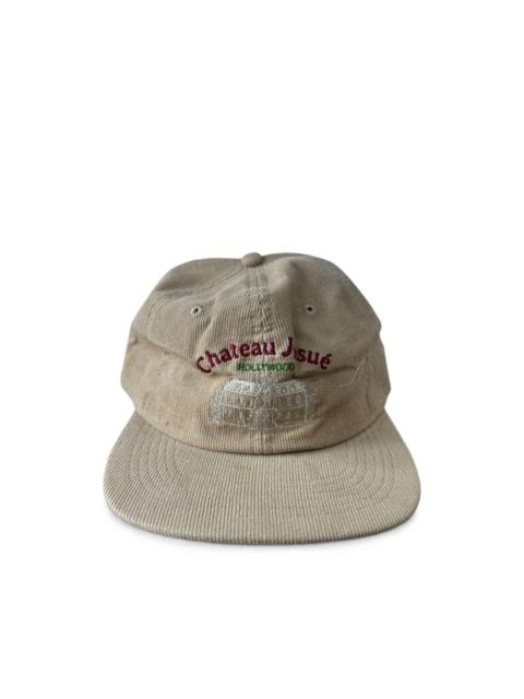 GALLERY DEPT. Chateau Josué embroidered corduroy cap