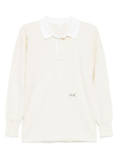Maison Margiela cotton long-sleeves top