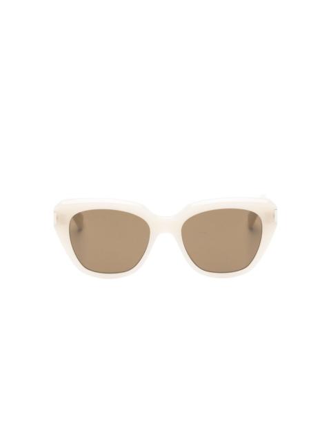 SAINT LAURENT geometric-frame sunglasses