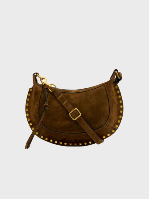 Isabel Marant Bag Oskan Moon Suede Bronze ONESIZE