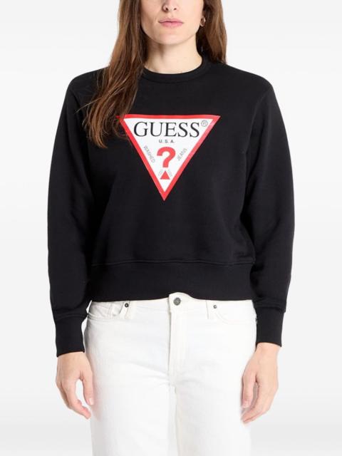GUESS USA logo-print sweater