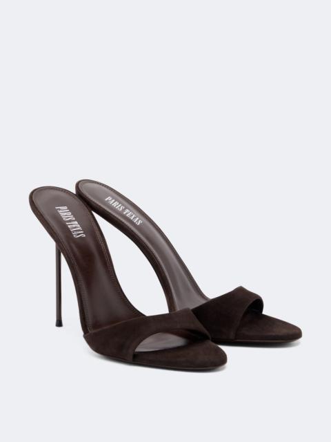 PARIS TEXAS Lidia suede mules