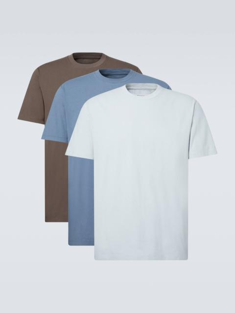 Maison Margiela Set of 3 cotton jersey T-shirts