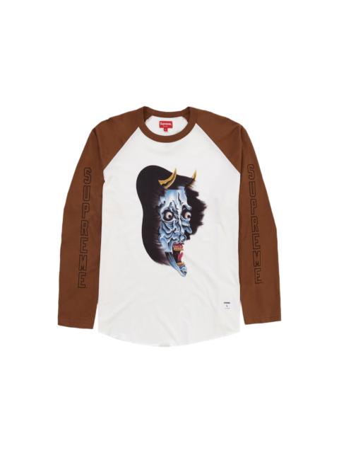 Supreme Supreme Demon Raglan L/S Top White
