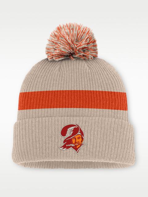 Nike Tampa Bay Buccaneers Rewind Peak Men's Nike NFL Cuffed Pom Beanie