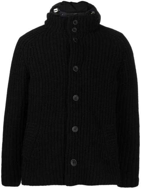 Herno Herno Ribbed Button-up Jacket