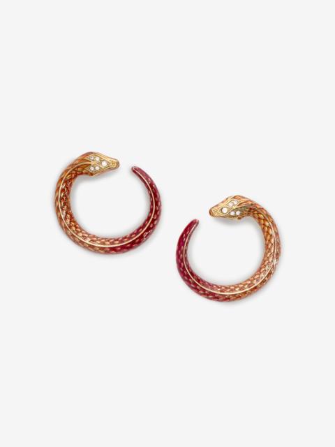Roberto Cavalli Earrings Serpentine