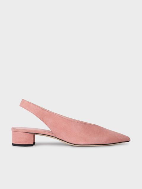 Paul Smith Suede Slingback 'Enid' Heels