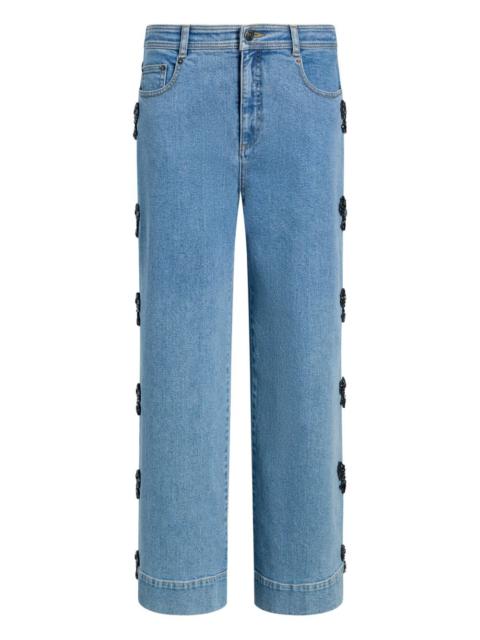 Cinq à Sept Betsy bow-detail jeans