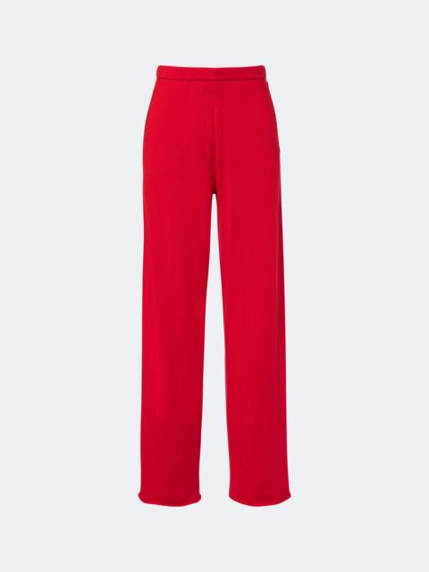 extreme cashmere N°353 Relax cotton and cashmere wide-leg pants
