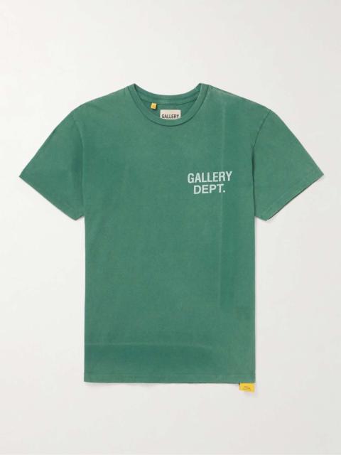 GALLERY DEPT. Vintage Logo-Print Cotton-Jersey T-Shirt