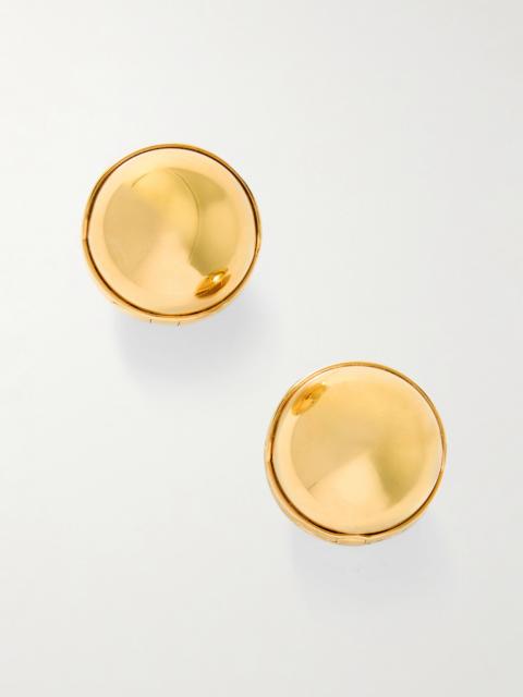 Alaïa Sphere Gold-tone Earrings