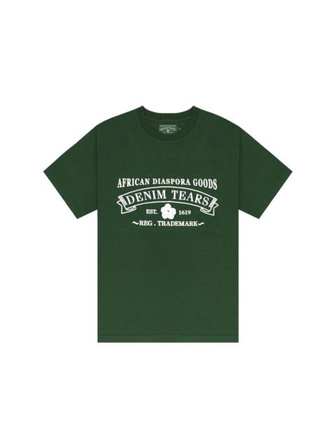 DENIM TEARS Denim Tears ADG Tee Green