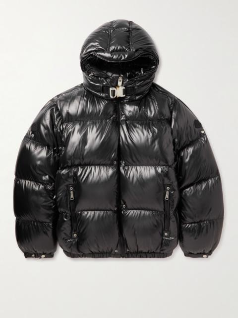 Moncler 6 Moncler 1017 ALYX 9SM Almondis Shell Hooded Down Jacket Black