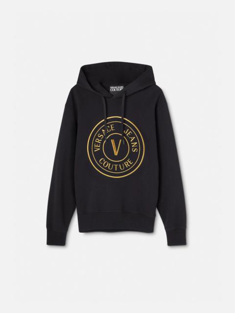 VERSACE JEANS COUTURE V-Emblem Hoodie