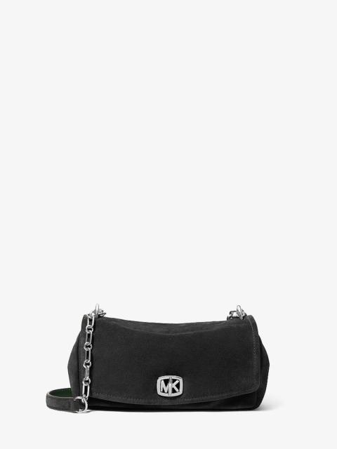MICHAEL KORS Bryant Small Suede Convertible Shoulder Bag
