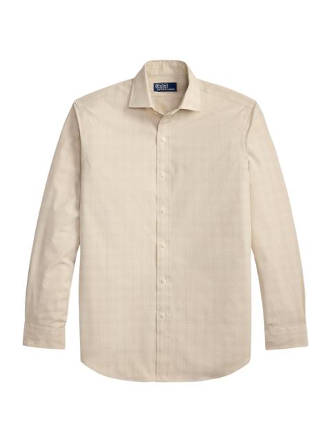 Polo Ralph Lauren Men's Check Cotton Poplin Shirt - Coastal Beige White