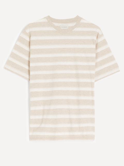 Oliver Spencer Box Sand Stripe T-Shirt