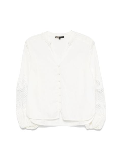 maje linen shirt
