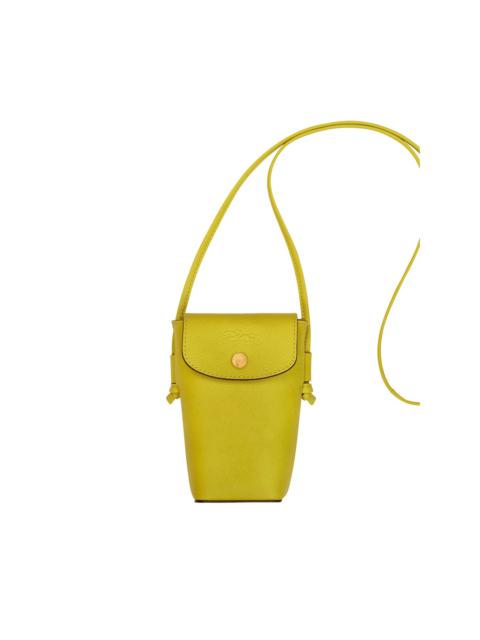 Longchamp `Epure` Phone Case With Leather Lace