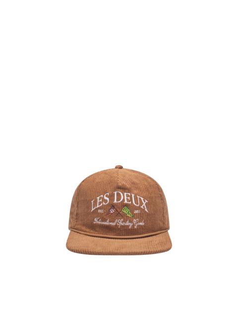 Les Deux Ivy League Velvet Baseball Hat
