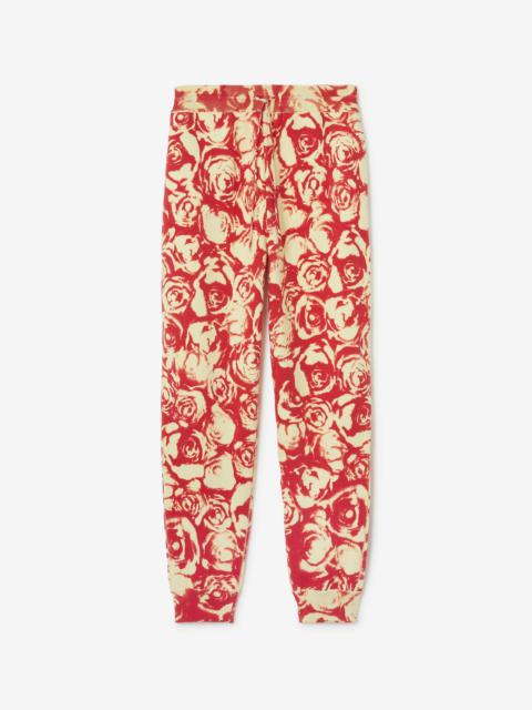 Burberry Rose Wool Jogging Pants