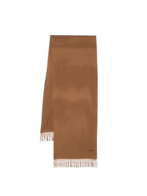 ZEGNA fringed-edge cashmere scarf