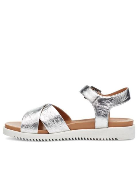 UGG (WMNS) UGG Zoie Metallic Sandal 1116390-SLVR