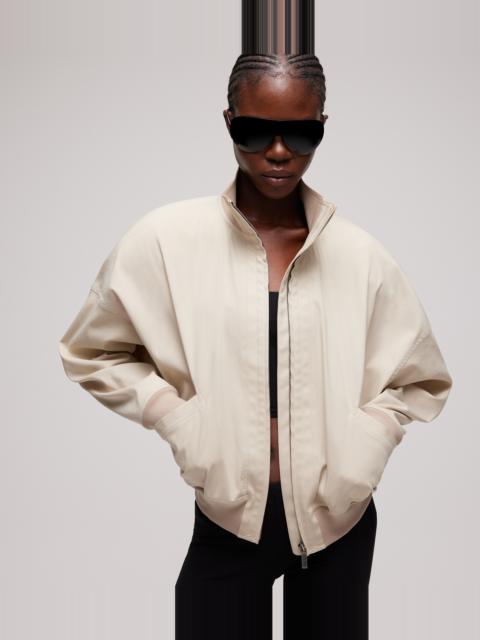 GUCCI Silk poplin zip jacket