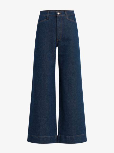 Favorite Daughter THE SHORTIE MISCHA SUPER HIGH RISE WIDE LEG