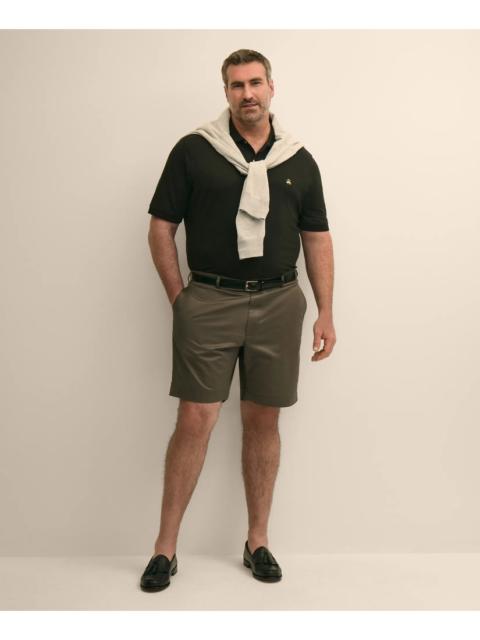 Brooks Brothers Big & Tall 10" Flat Front Stretch Advantage Chino® Shorts