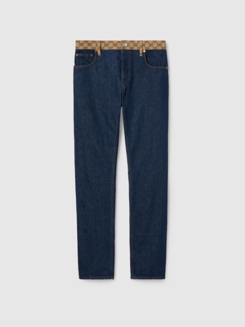 GUCCI Tapered denim pant