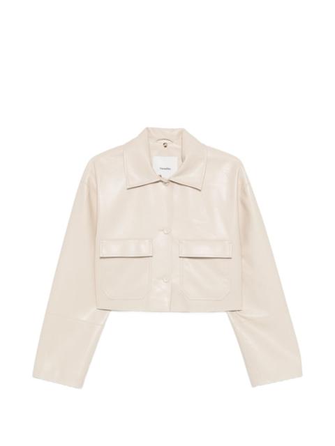 Nanushka cropped pocket jacket