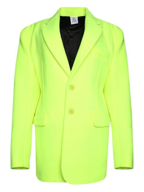 VETEMENTS long-sleeve blazer