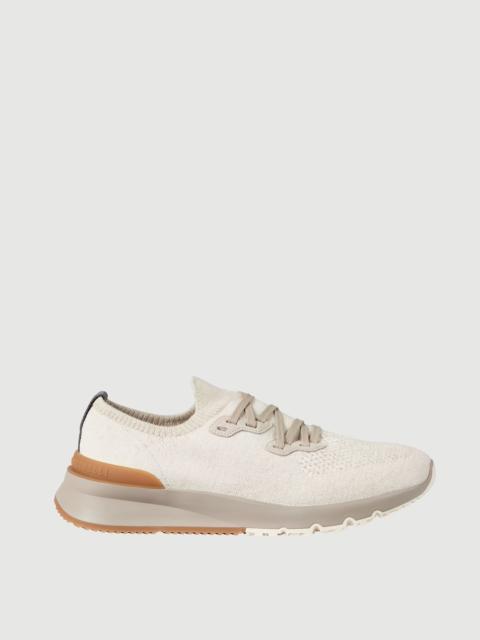 Brunello Cucinelli Cotton chiné knit runners
