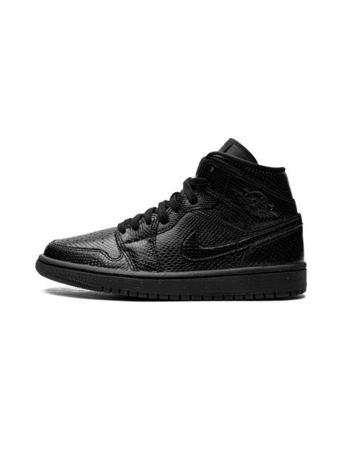 Jordan WMNS AIR JORDAN 1 MID "Black Snakeskin"