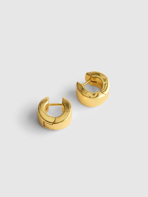 Madewell Chunky Huggie Hoop Earrings