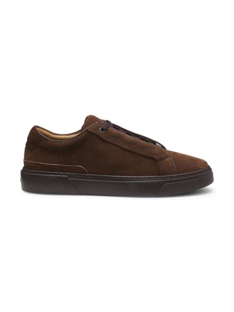 BOSS GARY TRAINERS IN SUEDE